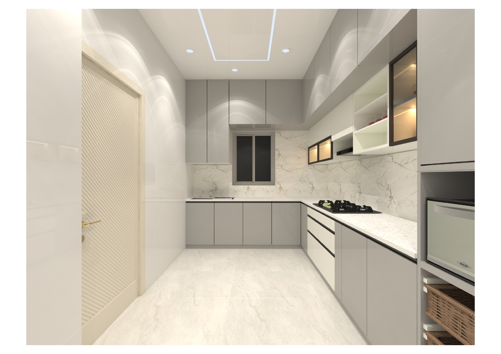 Modern Kitchen Design - View 2