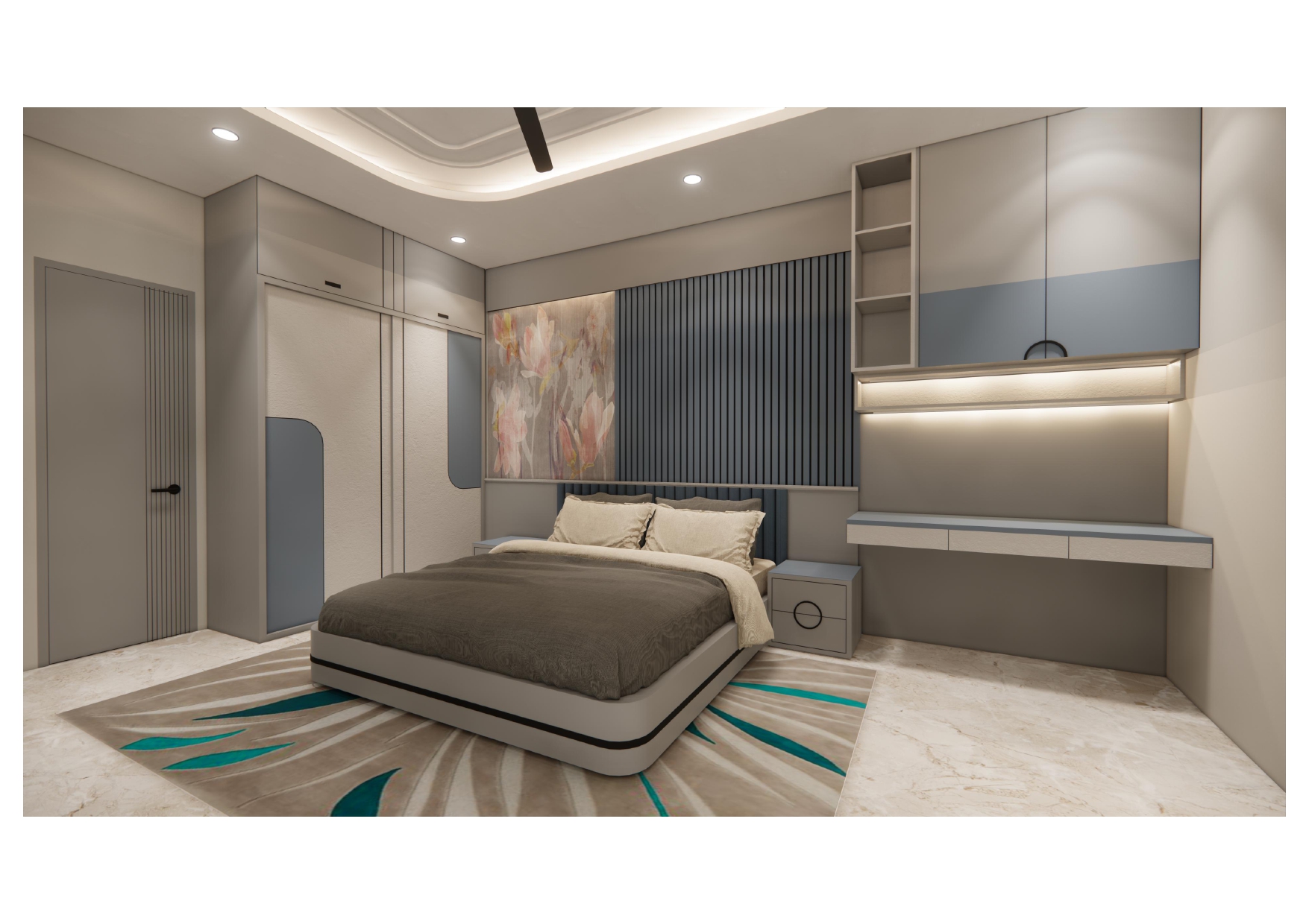 Executive Bedroom - View 1