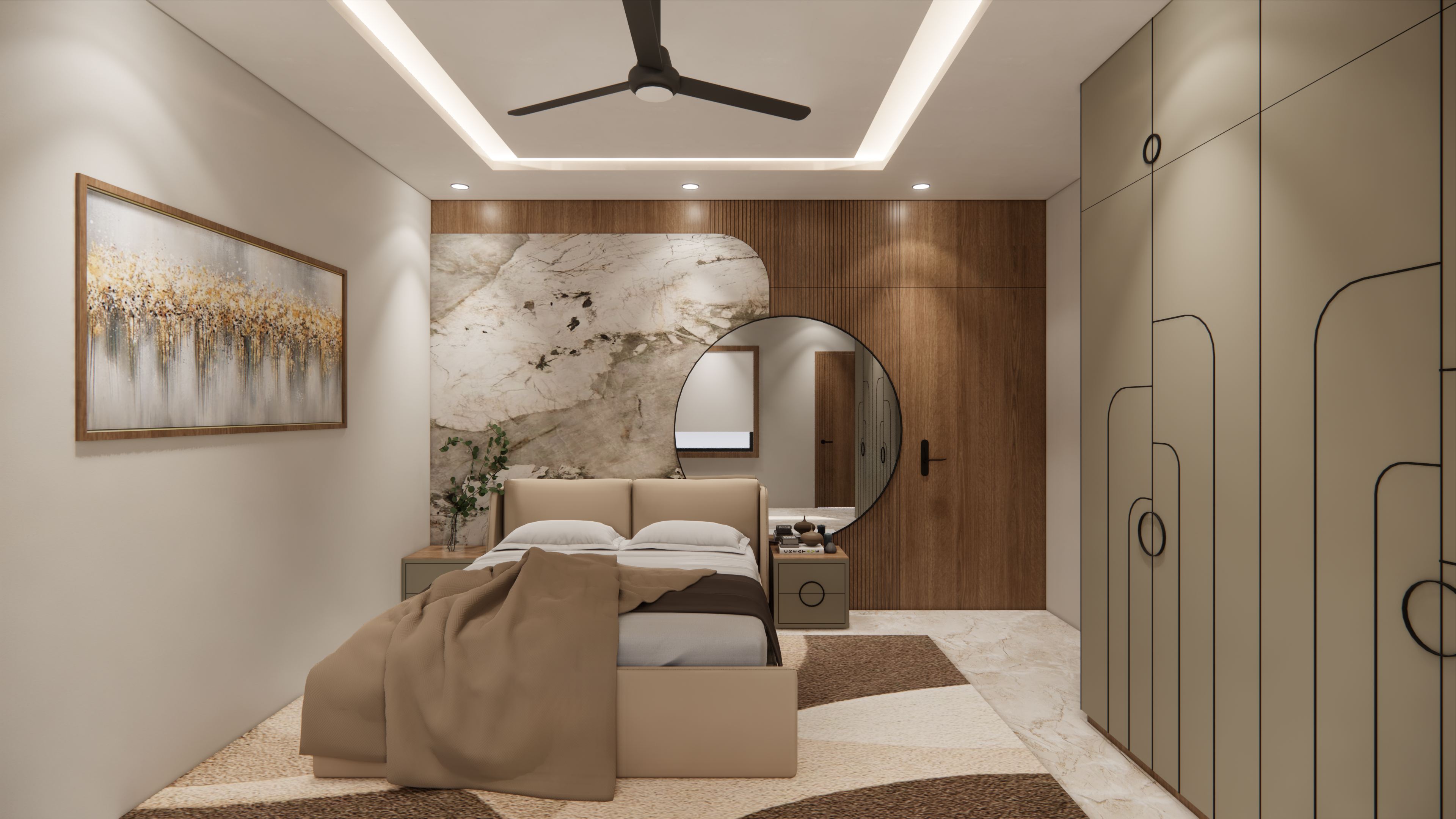 Executive Bedroom - View 3