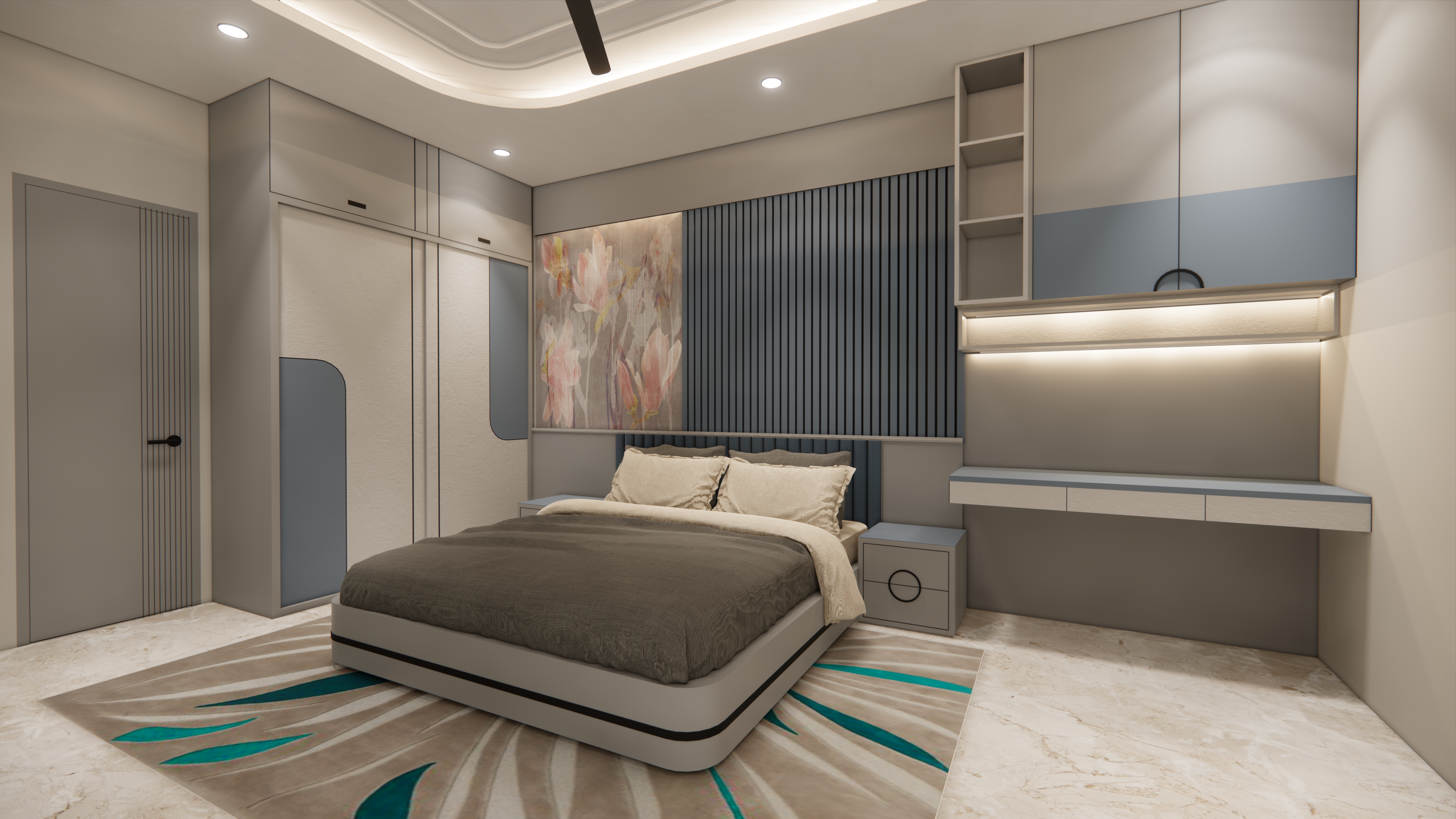 Executive Bedroom - View 4