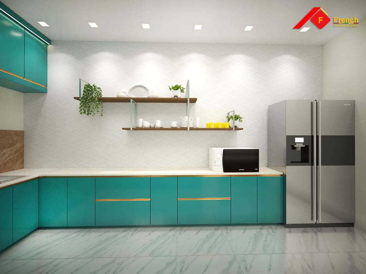 Modern Kitchen Design - View 3